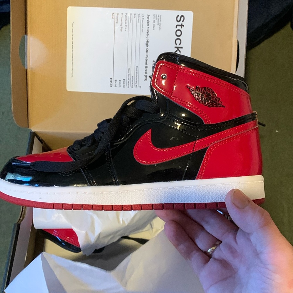 Patent bred retro 1 air jordan retros NWT